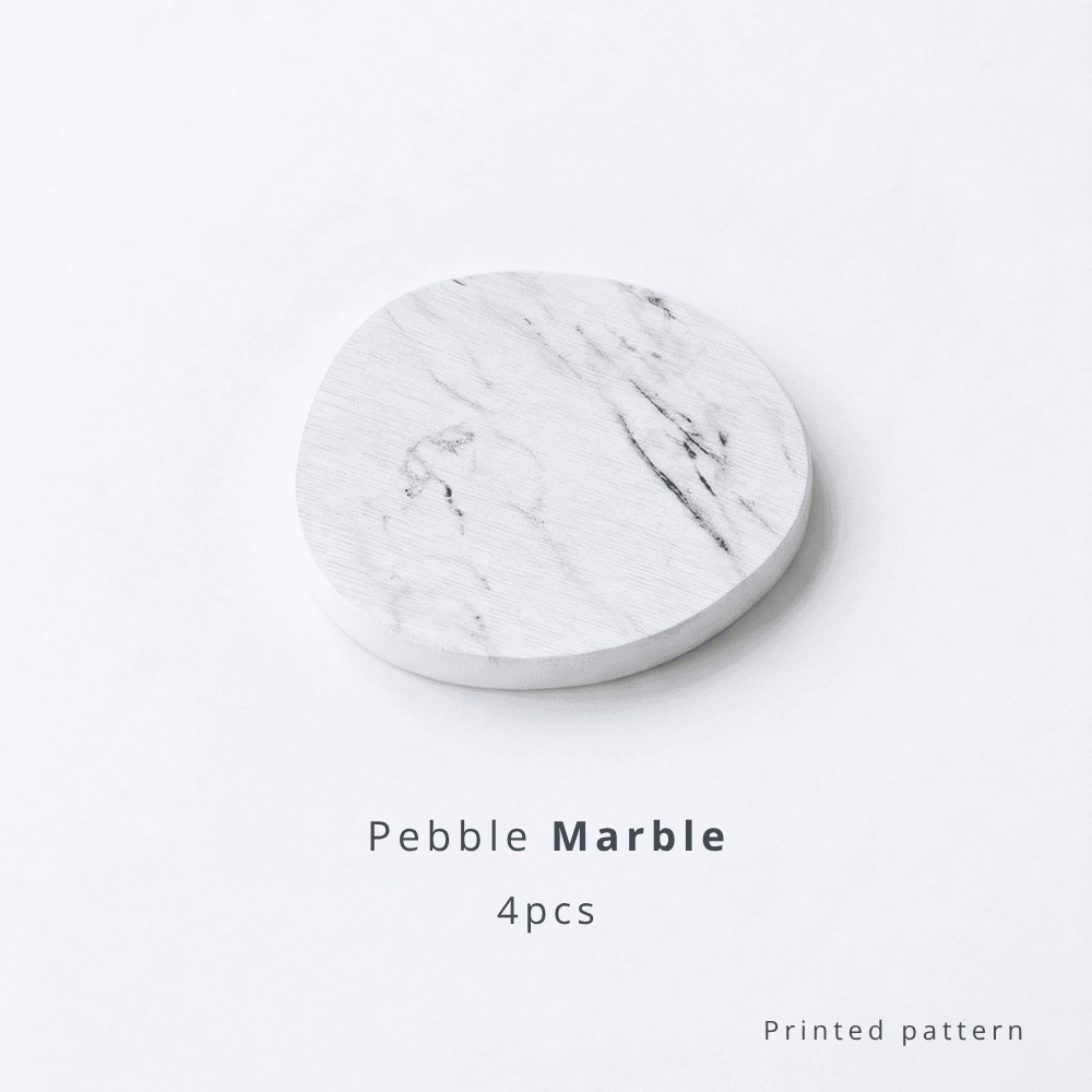 Pebble Shaped Diatomite Coasters | Natural Stone Diatomaceous Earth Coasters