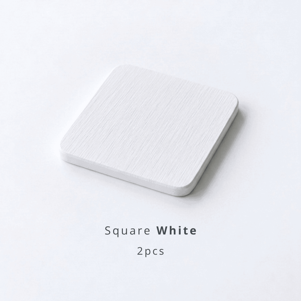 Square Diatomite Coasters | Minimalist Diatomaceous Earth Coaster Sets