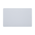 Light Grey diatomite bath mat with frame-shaped engraving on white background