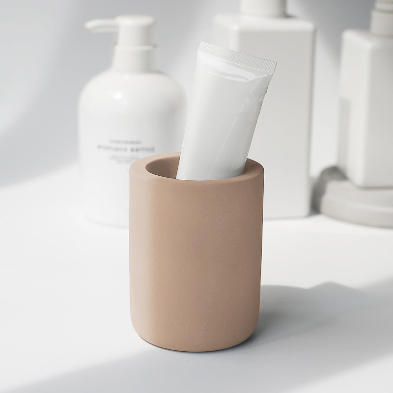 Diatomite Toothbrush Cup | Fast-Drying Diatomaceous Earth Bathroom Cup