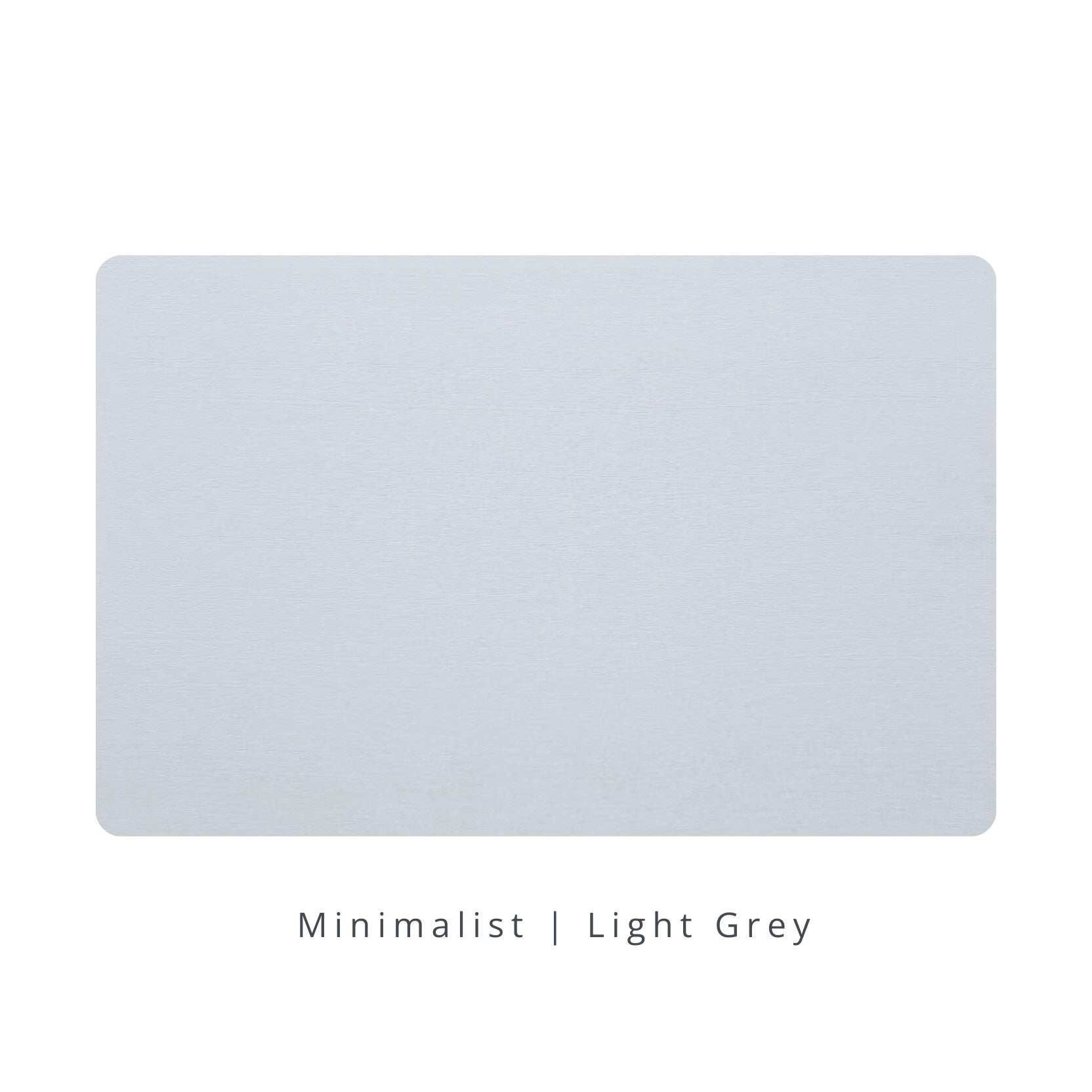 Light Grey Diatomite Stone Mat on a White Background