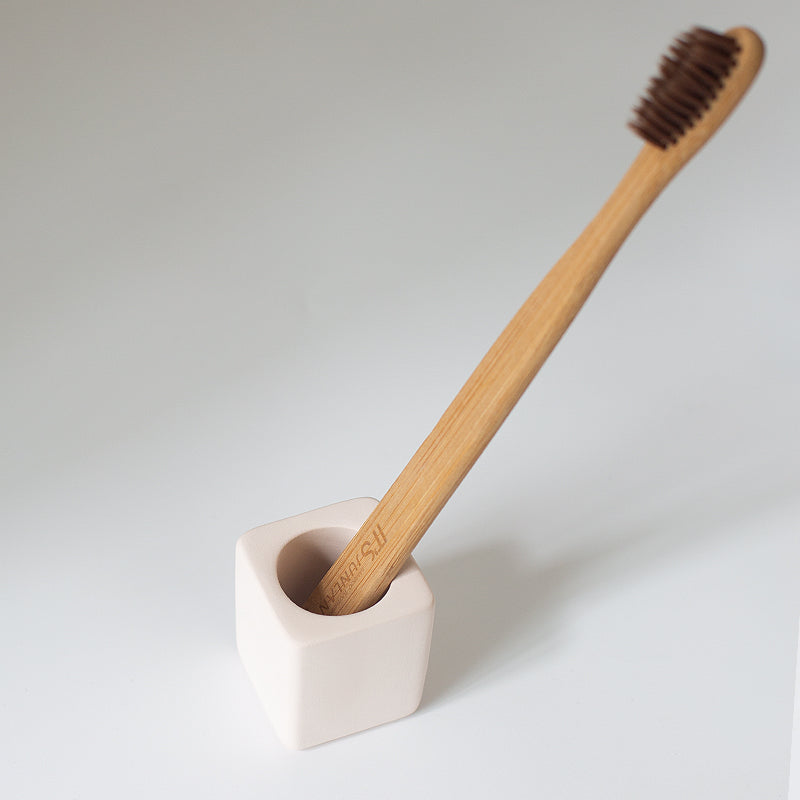 Diatomite Toothbrush Holder | Fast-Drying Diatomaceous Earth Holder